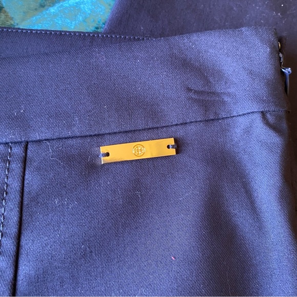 Tory and Burch Callie Navy ankle pants NWOT - Picture 5 of 7
